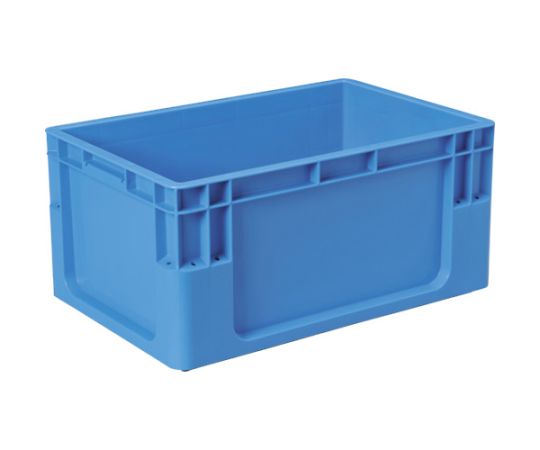 C型コンテナ　C-1　ボックス型　外寸：W589×D389×H280　青