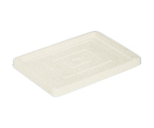 A型コンテナ蓋　外寸：W431×D301×H32　クリーム