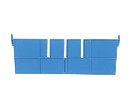 F型コンテナF-8用短手仕切板：243×88　青