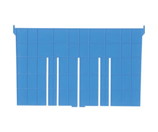 F型コンテナF-21用短手仕切板：243×230　青