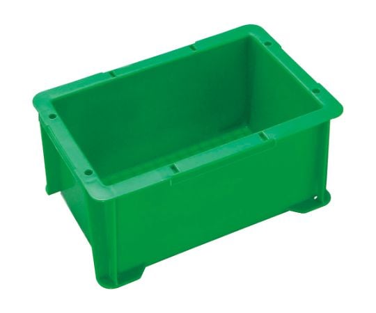 S型コンテナ　W273×D176×H133　緑　緑