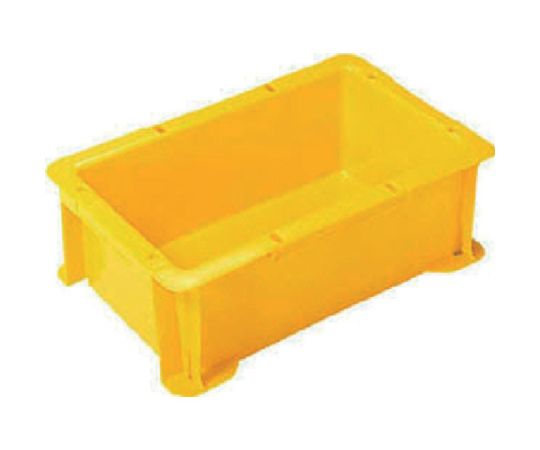 S型コンテナ　有効内寸229×132×122mm　黄
