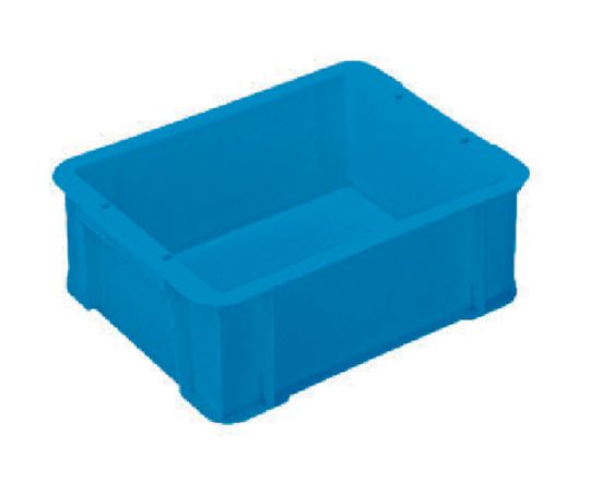 S型コンテナ　W370×D282×H125　青　青
