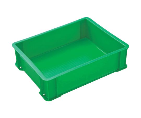 S型コンテナ　W442×D342×H123　緑　緑