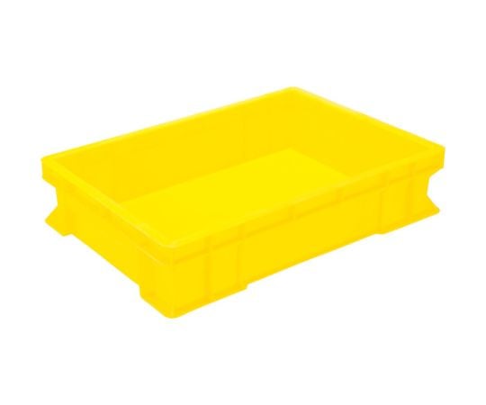 S型コンテナ有効内寸579×387×124mm　黄