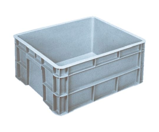 S型コンテナ　有効内寸473×386×208mm　グレー