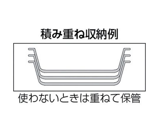 パーツBOX深型 有効内寸307X201X94 赤 K-8 R