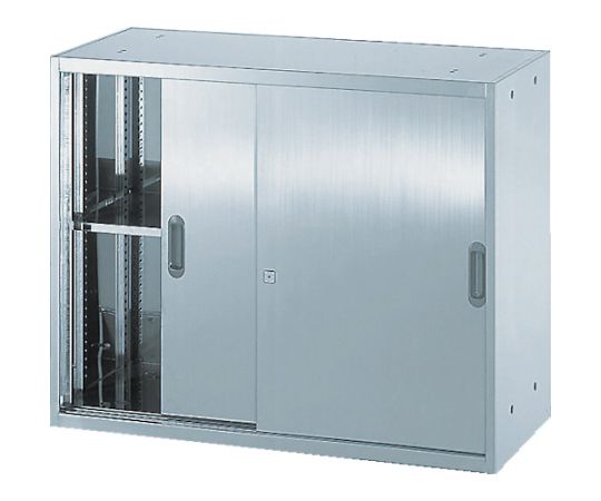 ステンレス保管庫（D500）　引違　900XH720