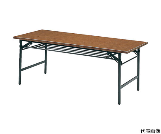 折りたたみ会議テーブル 900X450XH700 チーク 0945