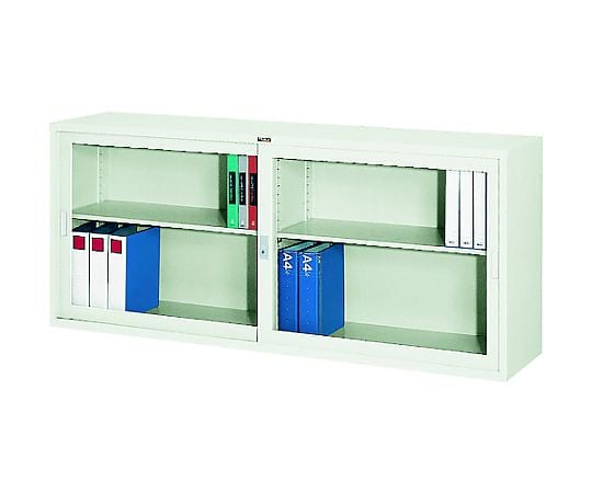 スタンダード書庫（A4判D400）ガラス引違W1760XH750
