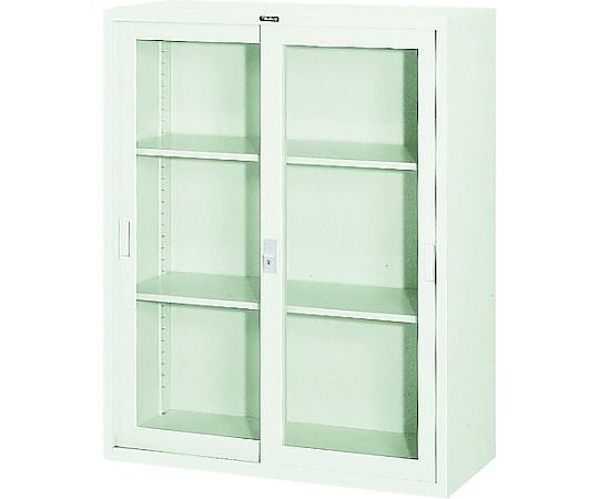スタンダード書庫（A4判D400）ガラス引違W880XH1110