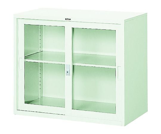 スタンダード書庫（A3横長　A4縦長）ガラス引違　W880XD515XH750