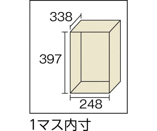 多人数用ロッカー12人用　900X380XH1790　南京錠式　SVG12B