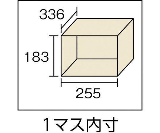 61-3263-39 シューズケース 12人用 900X380XH880 SC-12P 【AXEL】 アズワン