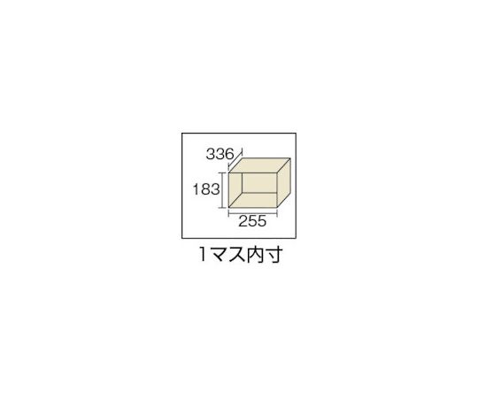 61-3263-39 シューズケース 12人用 900X380XH880 SC-12P 【AXEL】 アズワン