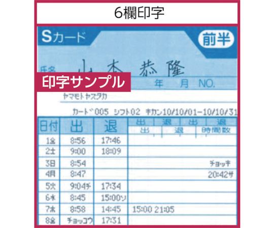 取扱を終了した商品です］PCリンクタイムレコーダ ER-231S2/PC 61-3265-96 【AXEL】 アズワン