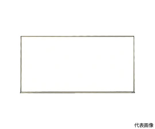 スチール製ホワイトボード 白暗線 600X900 WGH-122SA-BL