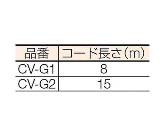 61-3287-01 業務用掃除機 集じん容量7L CV-G2 【AXEL】 アズワン