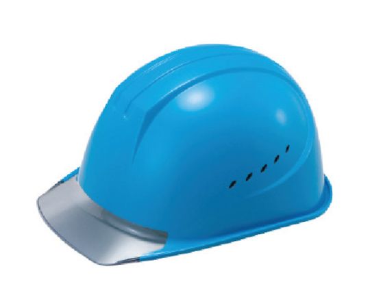 エアライト搭載ヘルメット通気孔付き(PC製・透明ひさし型) ST#1610-JZV(EPA) 帽体色 ﾌﾞﾙｰ 1610-JZV-V2-B1-J