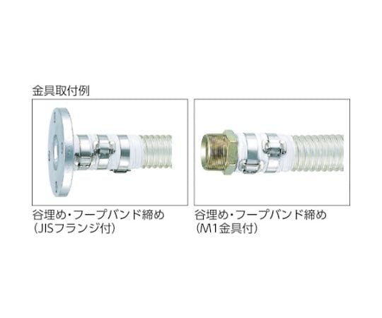 カナフレックス サクションホース V.S.-A型 32径 50M □▽380-1225 VS