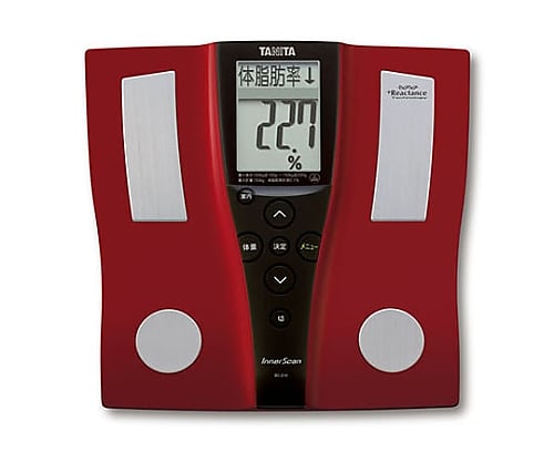 体組成計　レッド