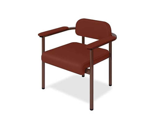 ホームチェアーC1 幅40(全幅57)×奥行50(座面奥行40)×座高44(全高67)cm ライトブラウン