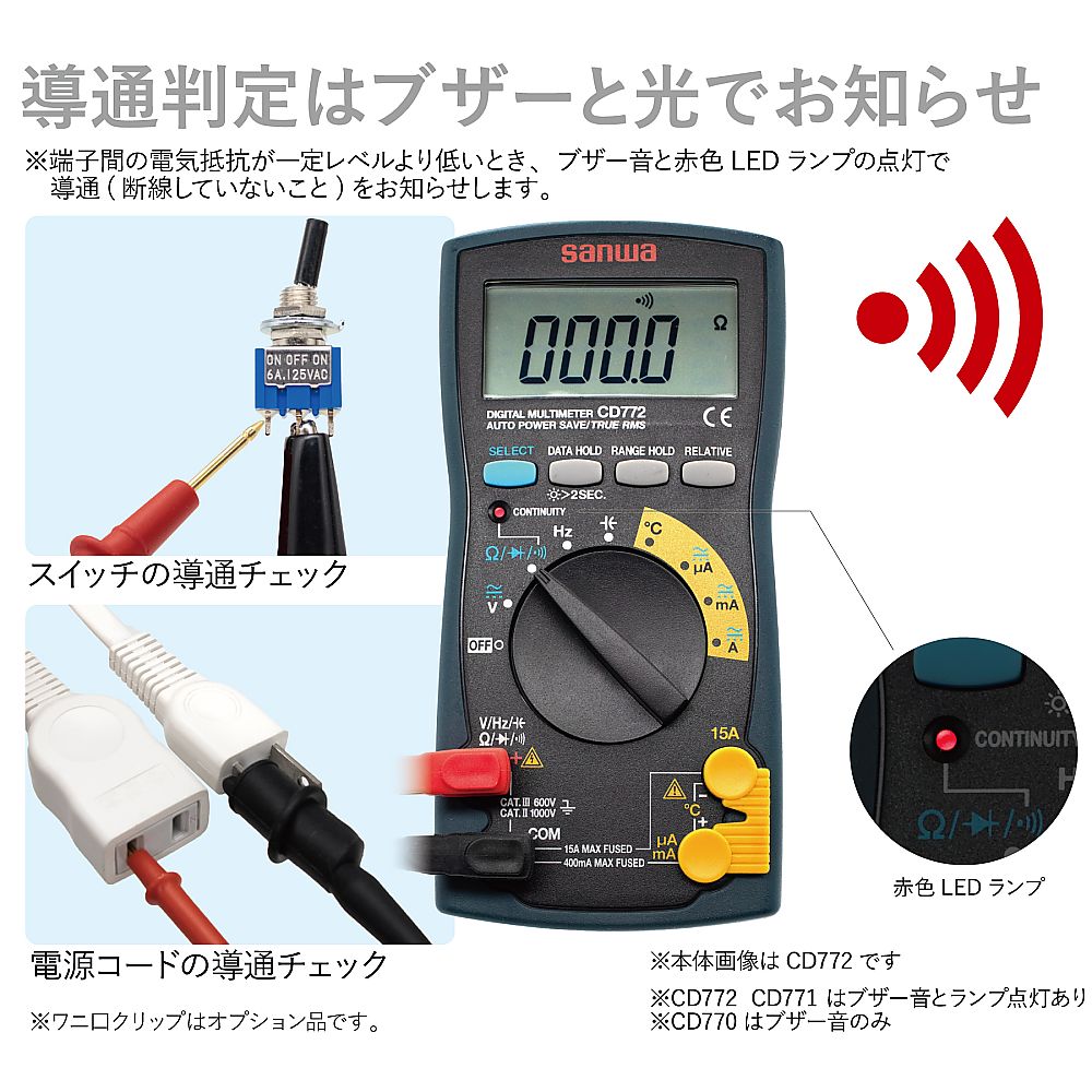 デジタルマルチメーター　新スタンダード　CD772