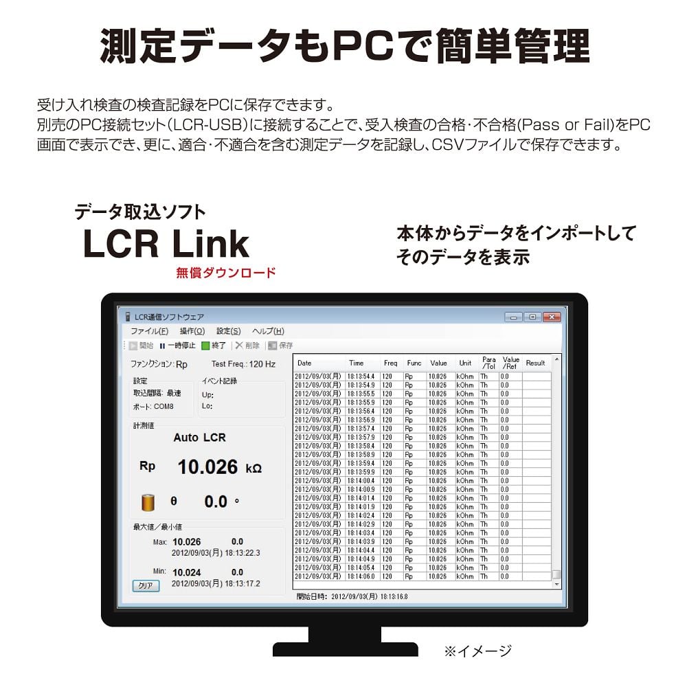 61-3516-26 ＬＣＲメータ LCR700 【AXEL】 アズワン