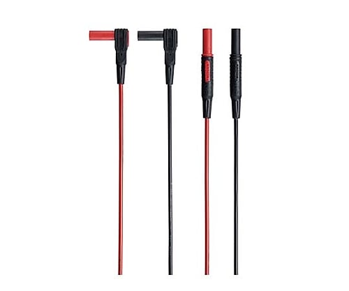 標準テストリード　赤・黒　１，２Ｍ　ＰＶＣ