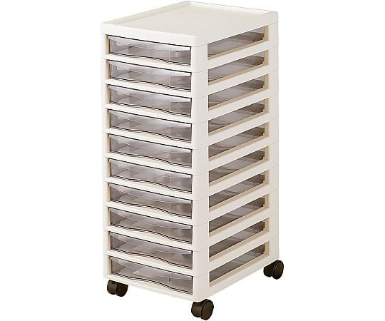 アプロス浅型10段 アイボリー