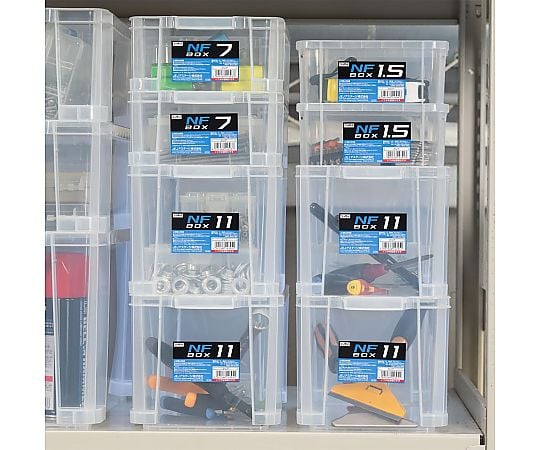 AVC JH plus19 新品未開封ボックス 61-3519-55 STボックス #25 クリア 443154 【AXEL】 アズワン