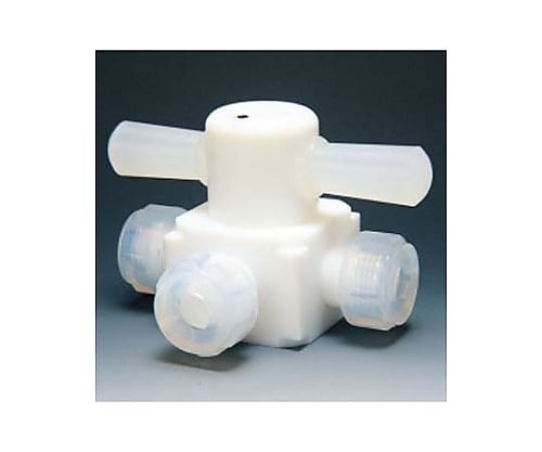 フッ素樹脂 三方バルブ圧入型 8φ