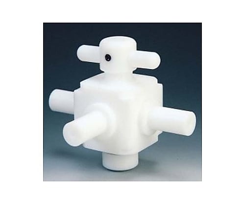 フッ素樹脂 三方バルブ枝タイプ 6φ