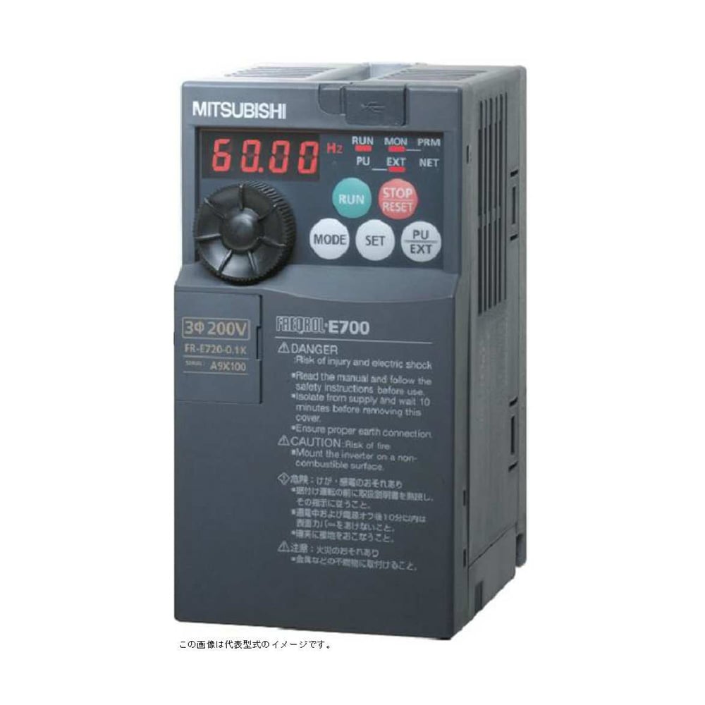 三菱電機61-3561-70ＦＲ－Ｅ７２０－０．１Ｋインバータ【1個】(as1-61-3561-70)