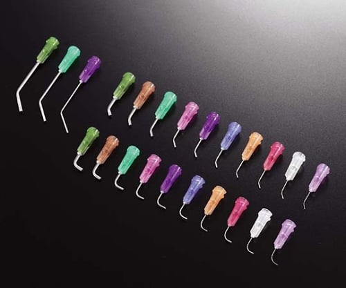 カーブニードル 内径0.25mm　５０個入り