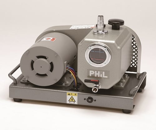 ベルト駆動型油回転真空ポンプ AC100V 単相 50Hz