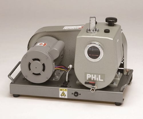 ベルト駆動型油回転真空ポンプ AC100V 単相 50Hz