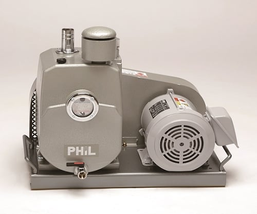 ベルト駆動型油回転真空ポンプ AC100V 単相 50Hz