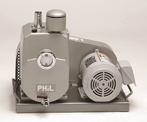 ベルト駆動型油回転真空ポンプ AC100V 単相 50Hz