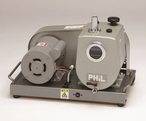 ベルト駆動型油回転真空ポンプ AC100V 単相 50Hz