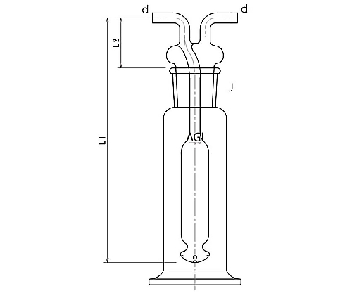 MRK ムエンケ式ガス洗浄管