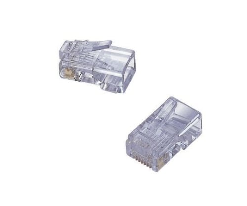 61-3636-81 RJ45コネクタ 100個入り LD-RJ45TY100 【AXEL】 アズワン