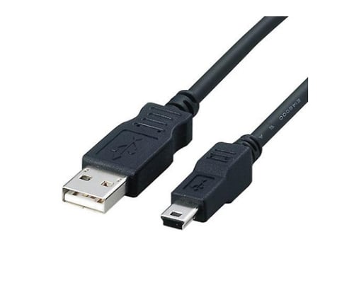 フェライトコア内蔵USB2.0対応ケーブル(A:ミニBタイプ)