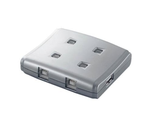 USB2.0手動切替器 4切替