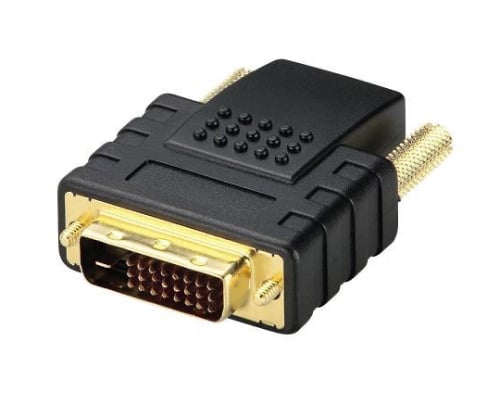 HDMI→DVI変換アダプタ