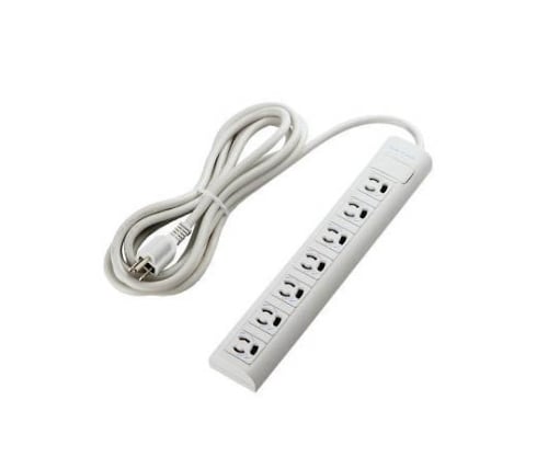 法人用タップ　3P　抜け止め　マグネット　7個口　3.0m