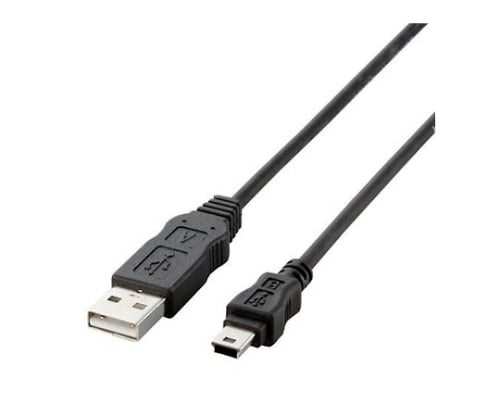RoHS対応USBケーブル A-ミニB 2.0m ブラック USB-ECOM520