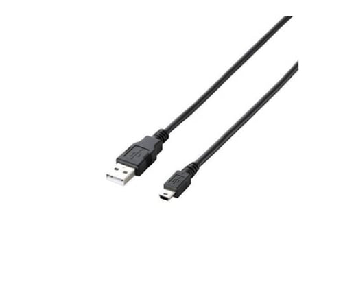 エコUSB2.0ケーブル A-miniBタイプ エコ 1m ブラック