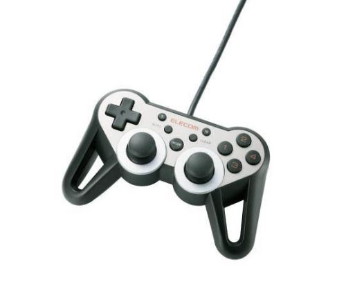 取扱を終了した商品です Usbゲームパッド 12ボタン 振動 連射 高耐久 Jc U3312シリーズ エレコム Axel アズワン