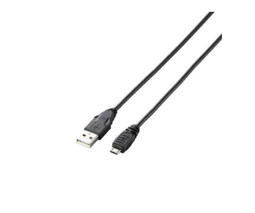 USB2.0ケーブル A-microBタイプ ノーマル 0.15m ブラック U2C-AMB015BK